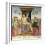 Pieta with Saints John and Mary Magdalene-Pietro Perugino-Framed Giclee Print