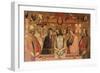 Pietà with the Symbols of the Passion-Maestro della Madonna di Strauss-Framed Giclee Print