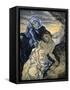 Pieta-Vincent van Gogh-Framed Stretched Canvas