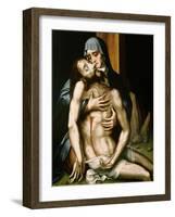 Pieta-Luis De Morales-Framed Giclee Print