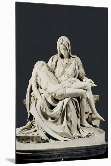 Pieta-Michelangelo-Mounted Premium Giclee Print