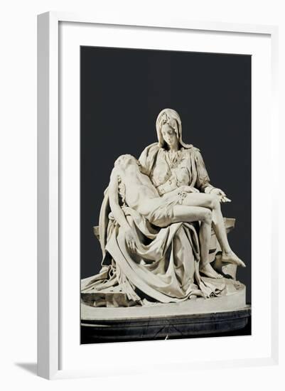 Pieta-Michelangelo-Framed Art Print