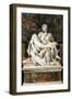 Pieta-Michelangelo-Framed Art Print