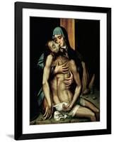 Pietà-Luis De Morales-Framed Giclee Print