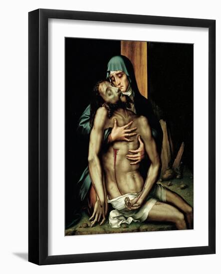 Pietà-Luis De Morales-Framed Giclee Print