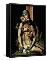 Pietà-Luis De Morales-Framed Stretched Canvas