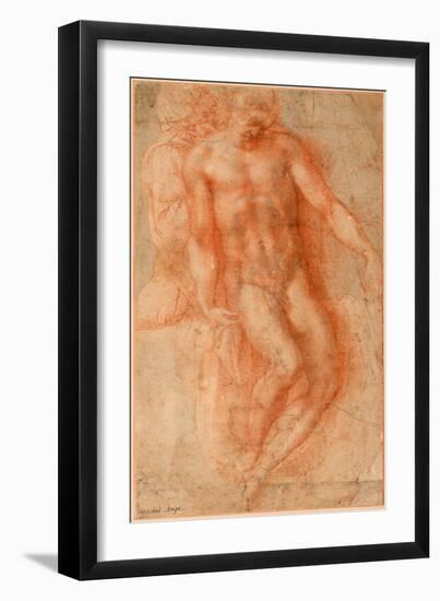 Pieta-Michelangelo Buonarroti-Framed Giclee Print