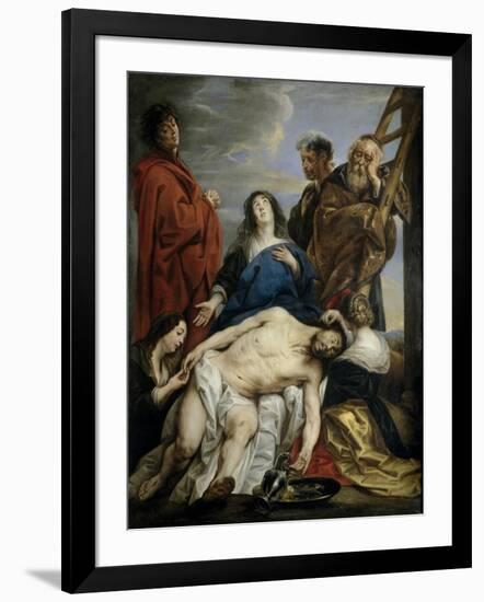 Pietà-Jacob Jordaens-Framed Giclee Print