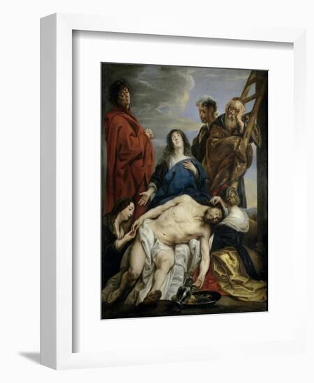 Pietà-Jacob Jordaens-Framed Giclee Print