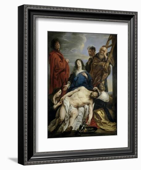 Pietà-Jacob Jordaens-Framed Giclee Print