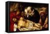 Pieta-Quentin Massys-Framed Stretched Canvas