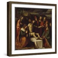 Pieta-Girolamo Romanino-Framed Giclee Print