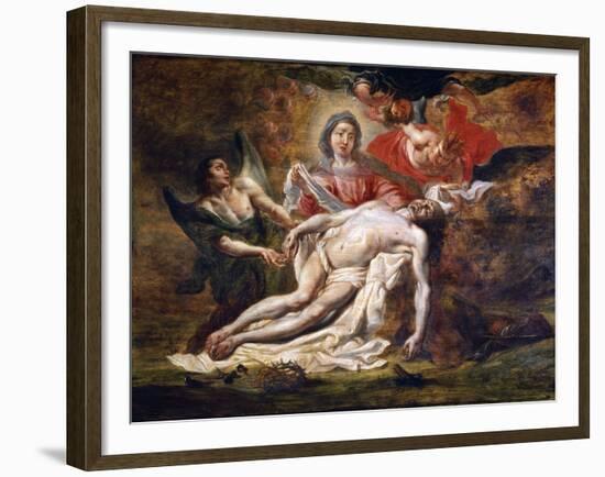 Pieta-Sir Anthony Van Dyck-Framed Giclee Print