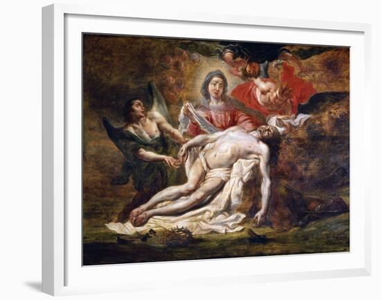 Pieta-Sir Anthony Van Dyck-Framed Giclee Print