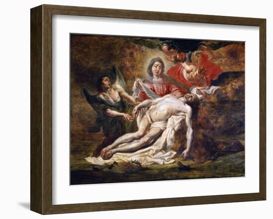Pieta-Sir Anthony Van Dyck-Framed Giclee Print