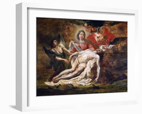 Pieta-Sir Anthony Van Dyck-Framed Giclee Print