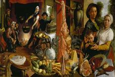 The Fat Kitchen, an Allegory, 1565-75-Pieter Aertsen-Giclee Print