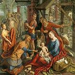 Wing of an Altarpiece with Adoration of the Magi-Pieter Aertsen-Art Print