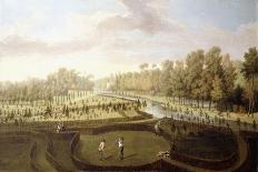 View Towards the Rear of the Bagnio from South of the Upper River, Chiswick House-Pieter Andreas Rysbrack-Giclee Print