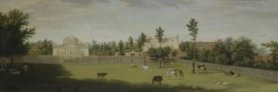 View of the Terrace Looking across the Canal to the Side of the Villa, Chiswick Villa-Pieter Andreas Rysbrack-Giclee Print