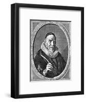 Pieter Bor, Historian-Franz Hals-Framed Art Print