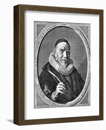 Pieter Bor, Historian-Franz Hals-Framed Art Print