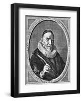 Pieter Bor, Historian-Franz Hals-Framed Art Print