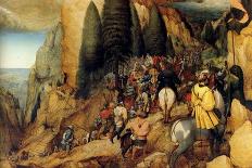 Procession to Cavalry - Detail-Pieter Breughel the Elder-Art Print