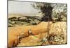 Pieter Bruegel The Grain Harvest Art Print Poster-null-Mounted Poster