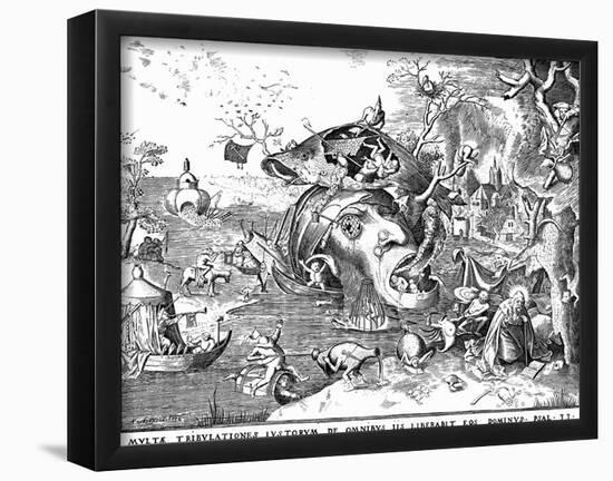 Pieter Brueghel (Temptation of St. Anthony) Art Poster Print-null-Framed Poster