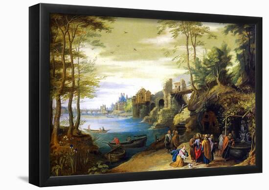 Pieter Brueghel the Younger Christ Art Print Poster-null-Framed Poster