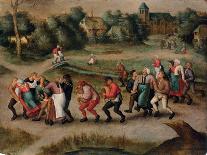 The Blind Hurdy-Gurdy Player-Pieter Brueghel the Younger-Giclee Print