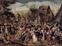 The Village Festival-Pieter Brueghel the Younger-Giclee Print