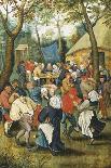 The Blind Hurdy-Gurdy Player-Pieter Brueghel the Younger-Giclee Print