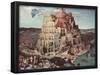 Pieter Brueghel (Tower of Babel) Art Poster Print-null-Framed Poster