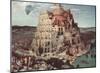 Pieter Brueghel (Tower of Babel) Art Poster Print-null-Mounted Poster