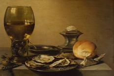 Still Life with Skull and Quill-Pieter Claesz-Giclee Print