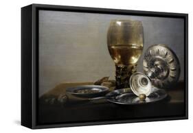 Pieter Claesz (C. 1597-1660). Dutch Golden Age Still Life Painter. Still Life, C. 1635. Oil on…-null-Framed Stretched Canvas