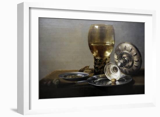 Pieter Claesz (C. 1597-1660). Dutch Golden Age Still Life Painter. Still Life, C. 1635. Oil on…-null-Framed Giclee Print