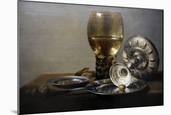 Pieter Claesz (C. 1597-1660). Dutch Golden Age Still Life Painter. Still Life, C. 1635. Oil on…-null-Mounted Giclee Print