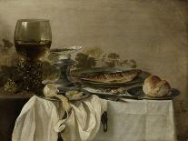 Still Life with Skull and Quill-Pieter Claesz-Giclee Print