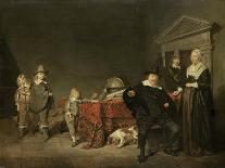 Family Group Portrait-Pieter Codde-Framed Art Print