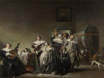 An Elegant Company, 1632-Pieter Codde-Framed Giclee Print