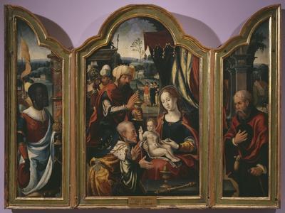 Adoration of the Magi, Epiphany Triptych, C.1540