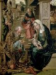 The Apostle Saint James the Great with Preachers (Right Panel of the Last Judgment Triptyc)-Pieter Coecke Van Aelst the Elder-Framed Giclee Print