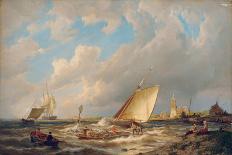 Maassluis, Holland-Pieter Cornelis Dommerson-Framed Giclee Print
