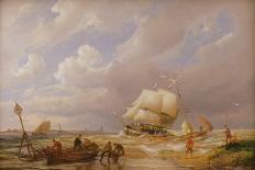 Maassluis, Holland-Pieter Cornelis Dommerson-Framed Giclee Print