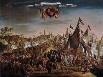 The Battle of the Four Days, 1 to 4 June 1666 (11 to 14 June 1666), C.1666 (Oil on Canvas)-Pieter Cornelisz van Soest-Giclee Print