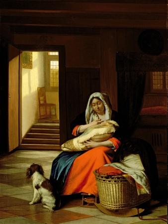 Mother Nursing Her Child, 1674-76