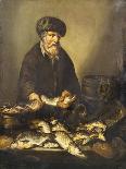 Still Life with Fish-Pieter de Putter-Art Print